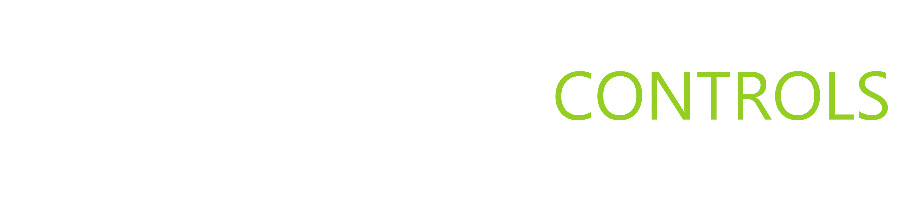 Hybrid Controls logo (white)